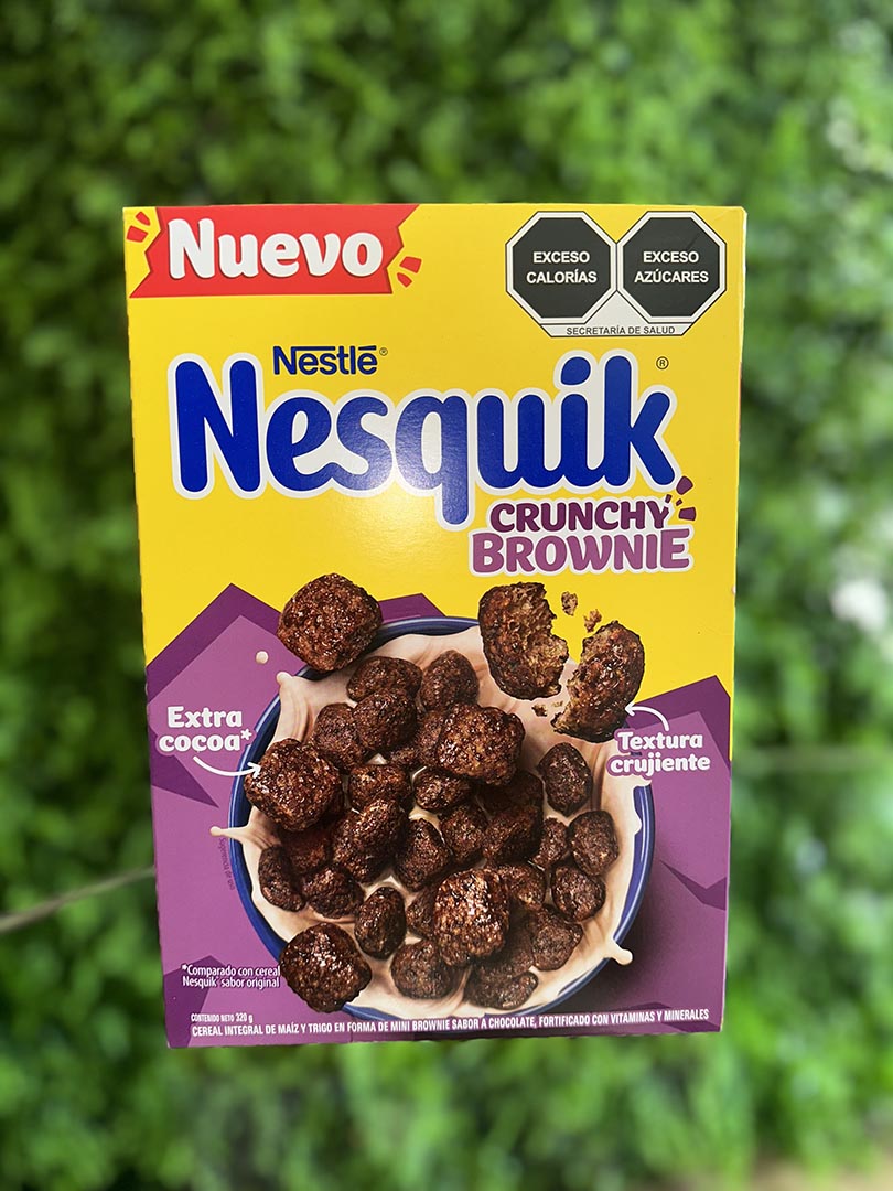 New Nestle Nesquik Crunchy Brownie Cereal (Mexico )