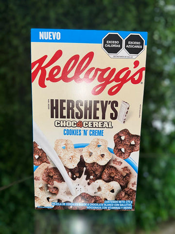 Kellogg's Hershey's Chocó Cereal Cookies n Creme Flavor (Mexico )