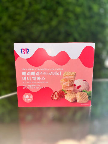 Baskin Robins Very Berry Strawberry Mini Wafers (Korea)