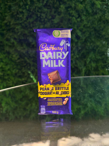 Cadbury Dairy Milk Peanut Brittle Flavor (Canada)