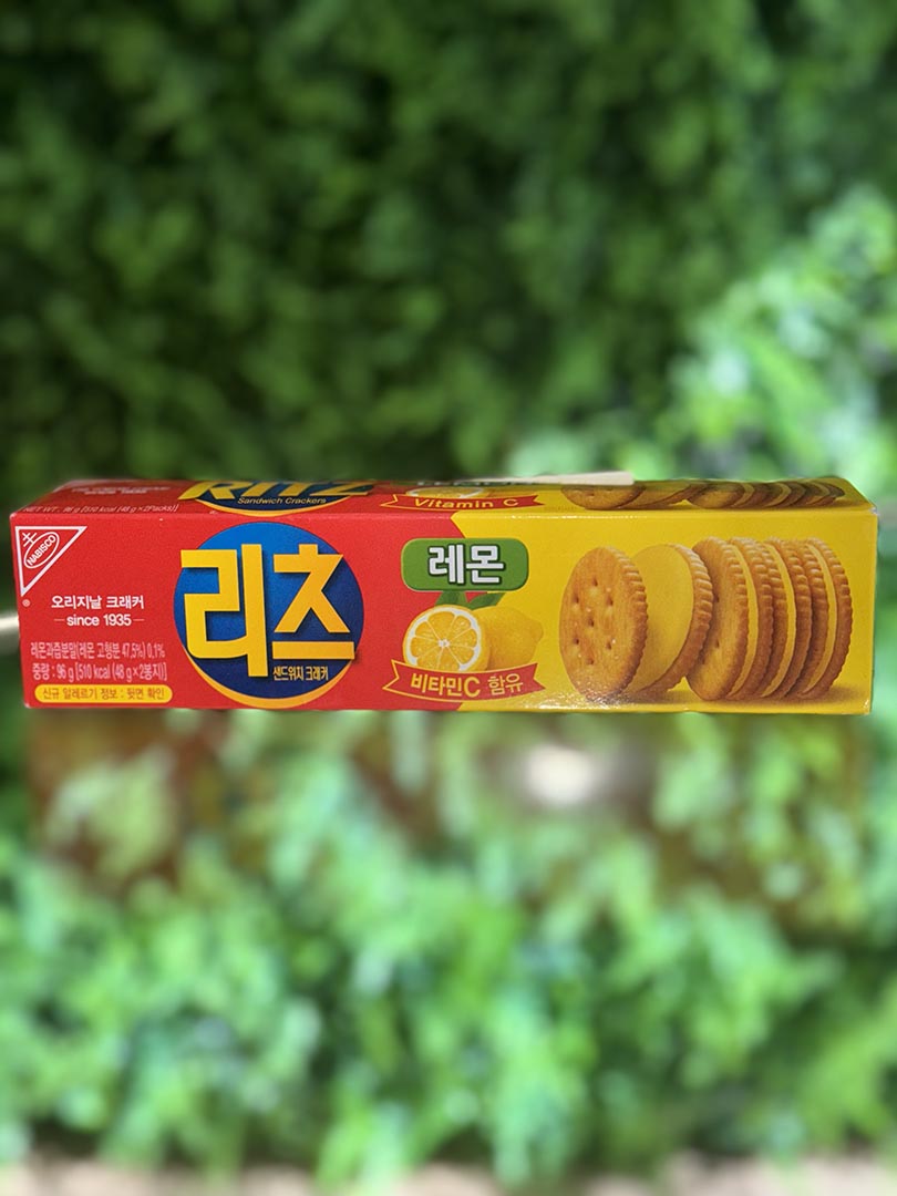 Ritz Sandwich Cracker Lemon Flavor (Korea)