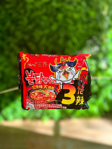 Buldak 3X Spicy Ramen Noodles (Korea)