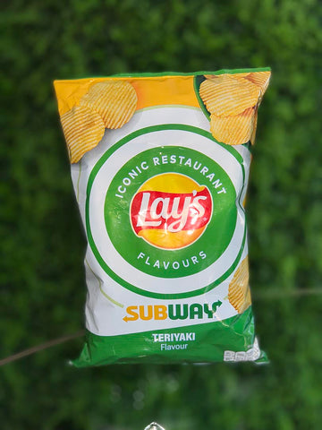 Iconic Restaurant Lay's Subway Teriyaki Flavor Large bag (Germany)