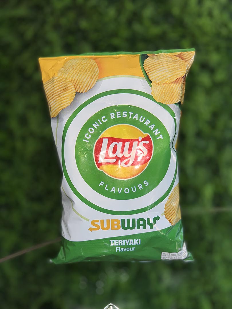 Iconic Restaurant Lay's Subway Teriyaki Flavor Large bag (Germany)