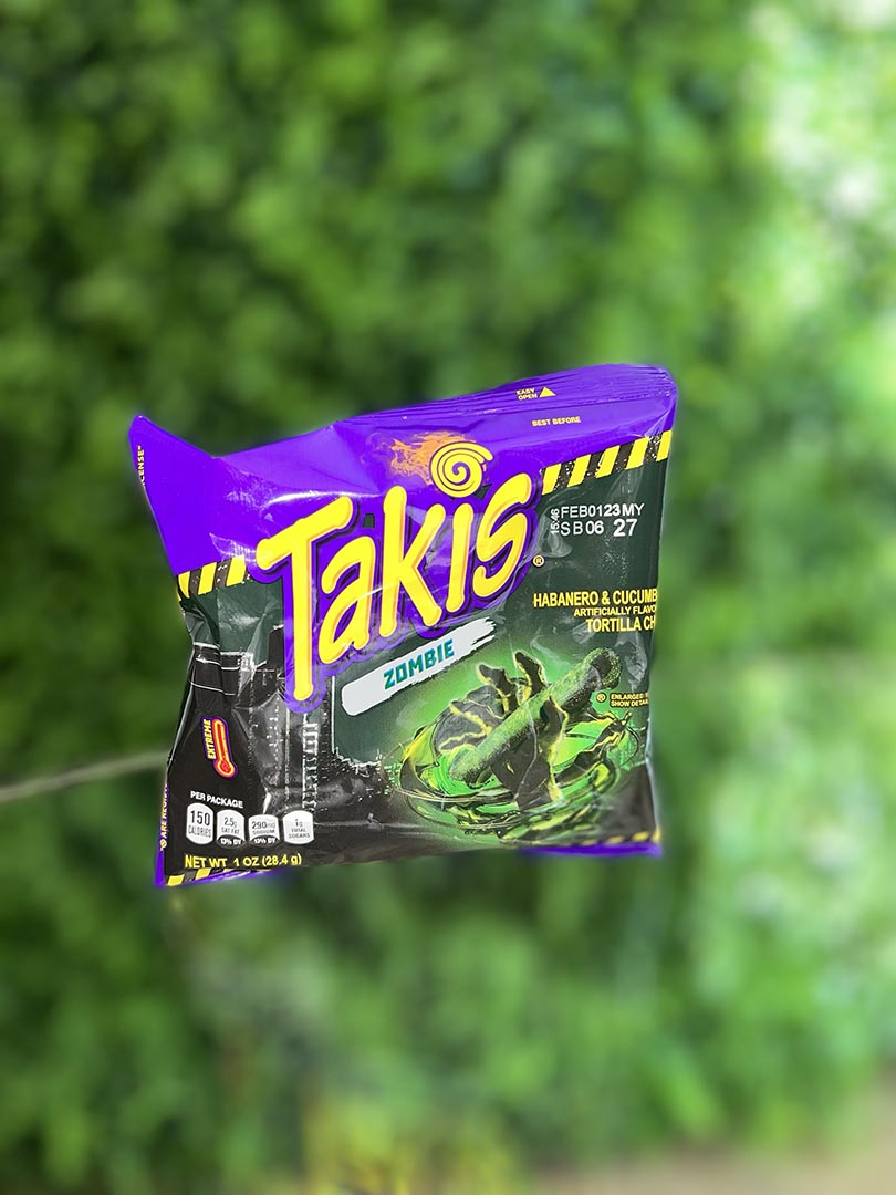 Takis Zombies Flavor Habanero & Cucumber (Small Bag)