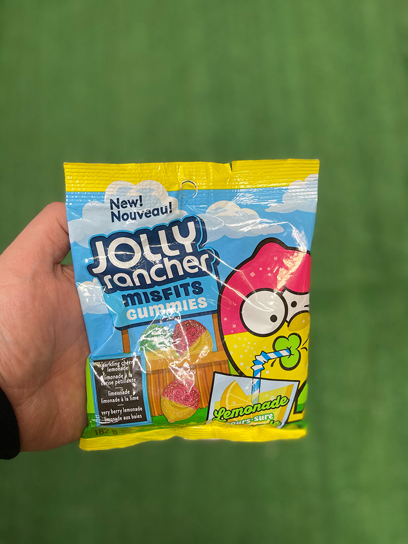 Jolly Rancher Misfits Gummies Lemonade Sour-Sure (Canada)
