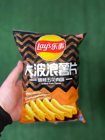 Lay's Wavy Grilled Pork Flavor (China)