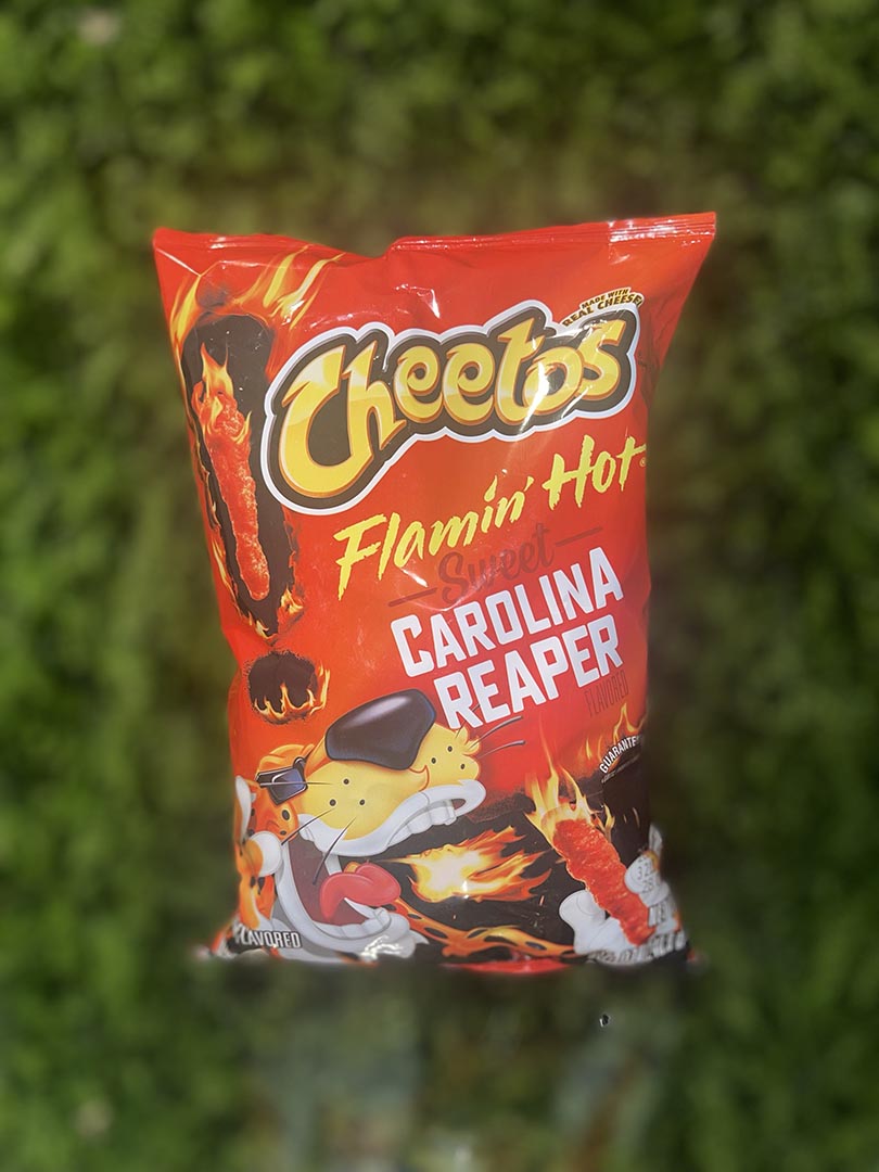 Cheetos Flamin Hot Sweet Carolina Reaper Flavor (Large bag)