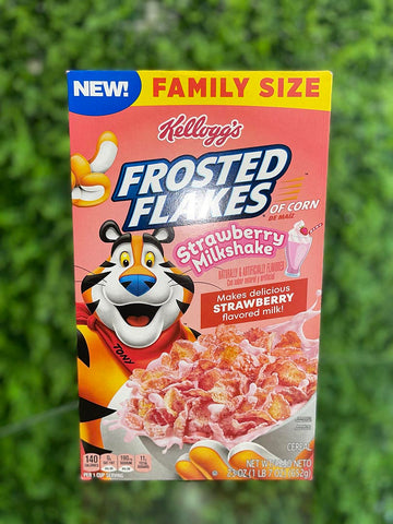 Kellogg's Frosted Flakes Strawberry Milkshake Flavor ( Regular size)