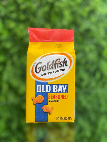 Limited Edition Goldfish Old Bay Seasoned Crackers