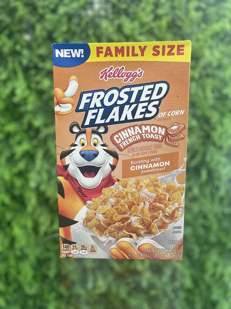 Kellogg's Frosted Flakes Cinnamon French Toast Flavor