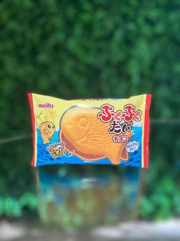 Meito Chocolate Filled Fish Cookies (Japan)