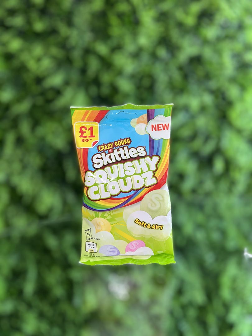 Crazy Sour Skittles Squishy Cloudz (Small) (UK)