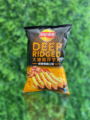 Lay's Deep Ridged Pepper Chicken (Taiwan)(Regular size)