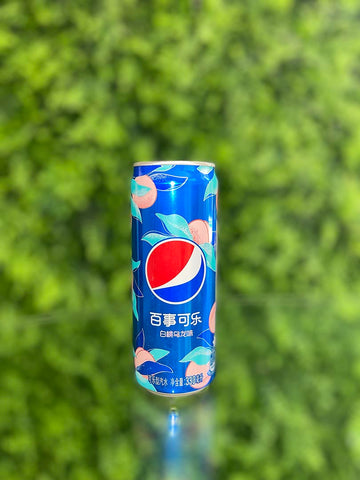 Pepsi Peach Oolong Can (China)