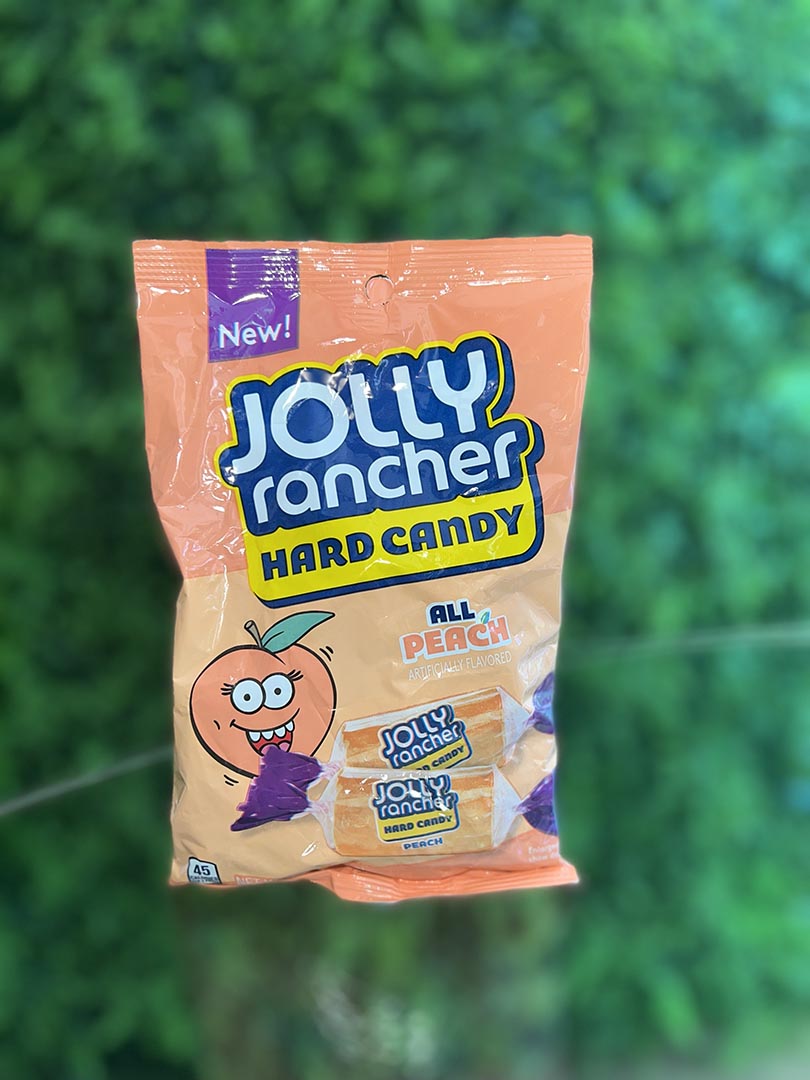 Jolly Ranchers Hard Candy All Peach Flavor