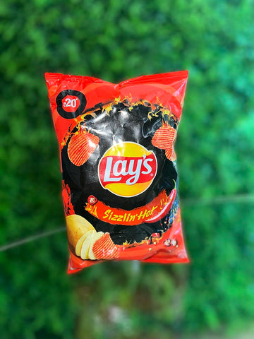 Lay's Sizzilin Hot Flavor (India)