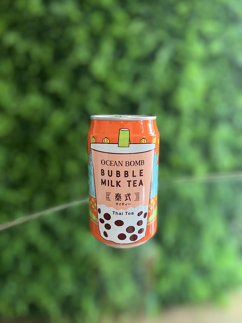 Ocean Bomb Bubble Milk Tea Thai Tea Flavor (Taiwan)