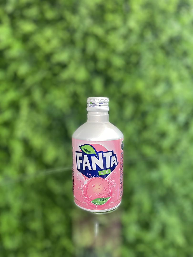 Fanta White Peach Aluminum ( Small Bottle) (Japan)
