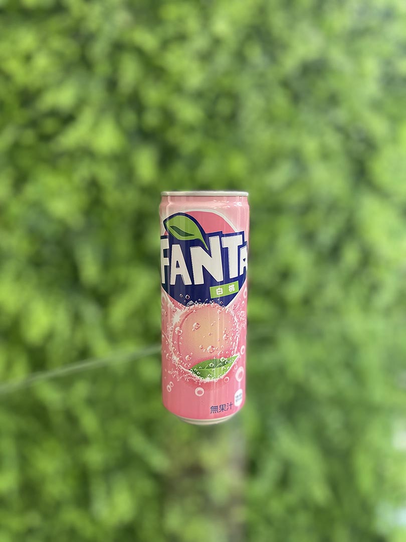 Fanta White Peach Aluminum Can (Large)(Japan)