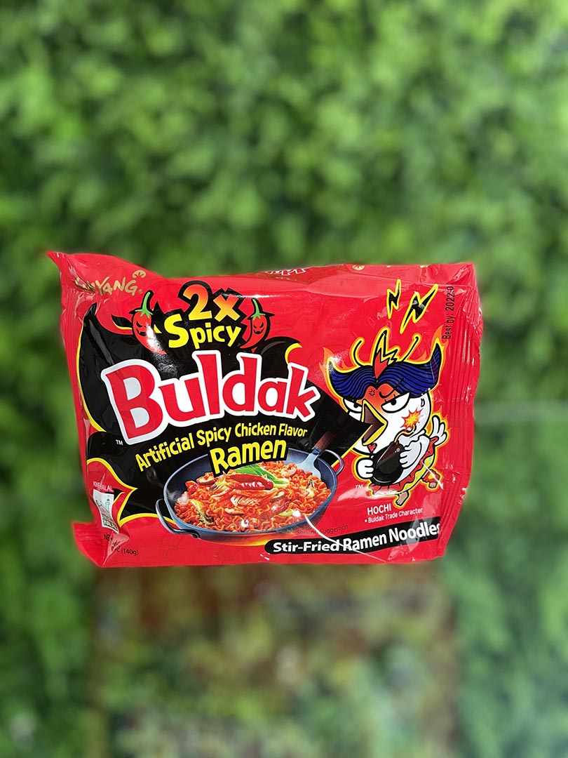 Buldak 2X Spicy Ramen Noodles