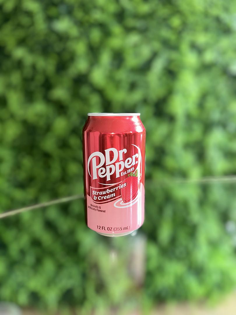 Limited Time Dr Pepper Strawberries and Cream flavor