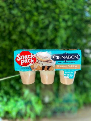 Snack Pack Cinnabon Pudding