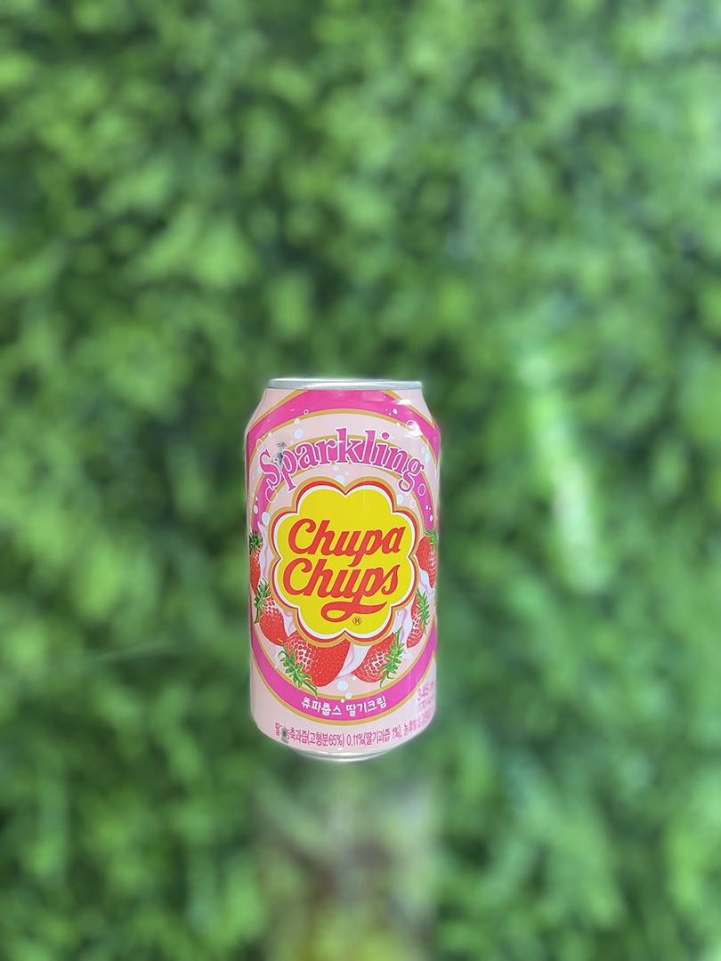 Chupa Chups Sparkling Strawberry Flavor