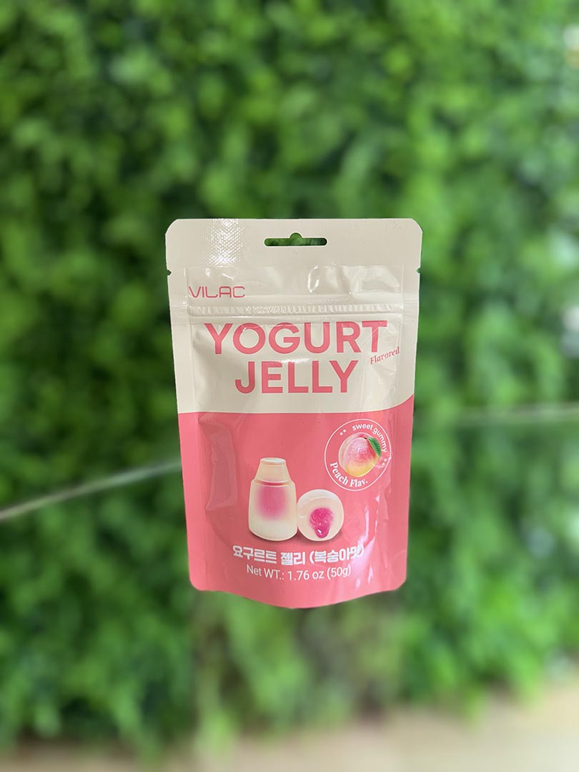 Yogurt Jelly Sweet Gummy Peach Flavor (Korea)