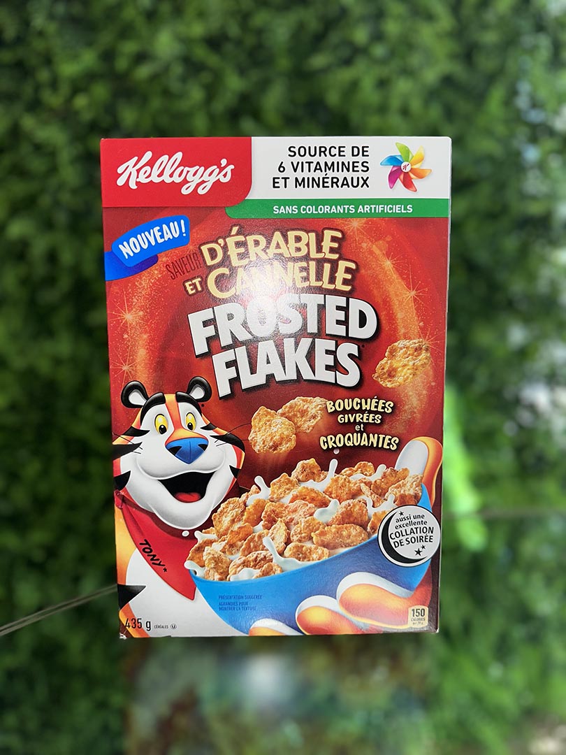 Kellogg's Frosted Flakes Maple Syrup Flavor(Canada)