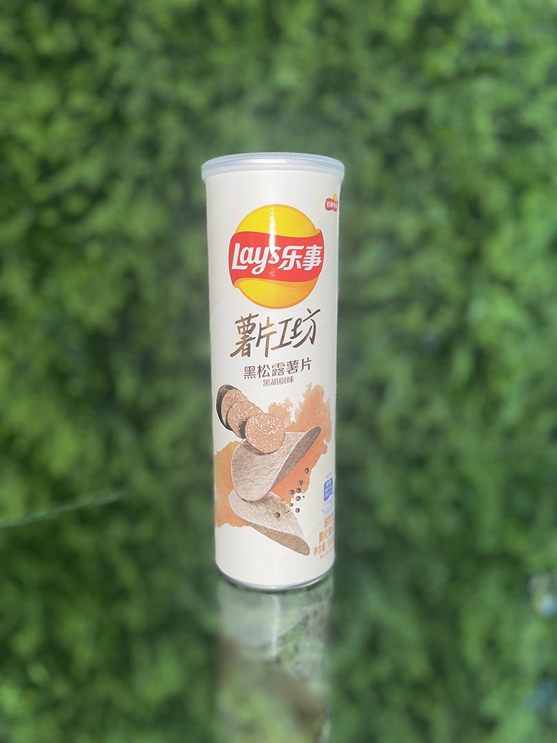 Lay's Stax Black Truffle Flavor (China)