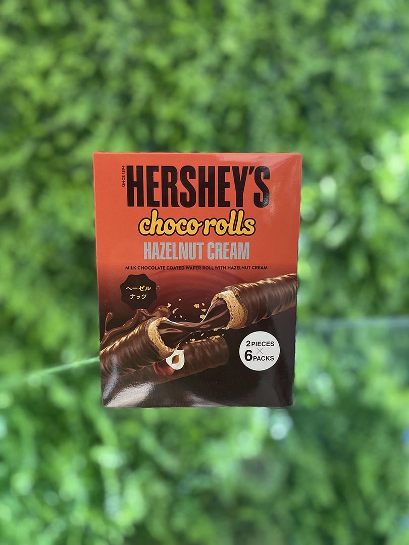 Hershey's Choco Rolls Hazelnut Cream Flavor (Japan)