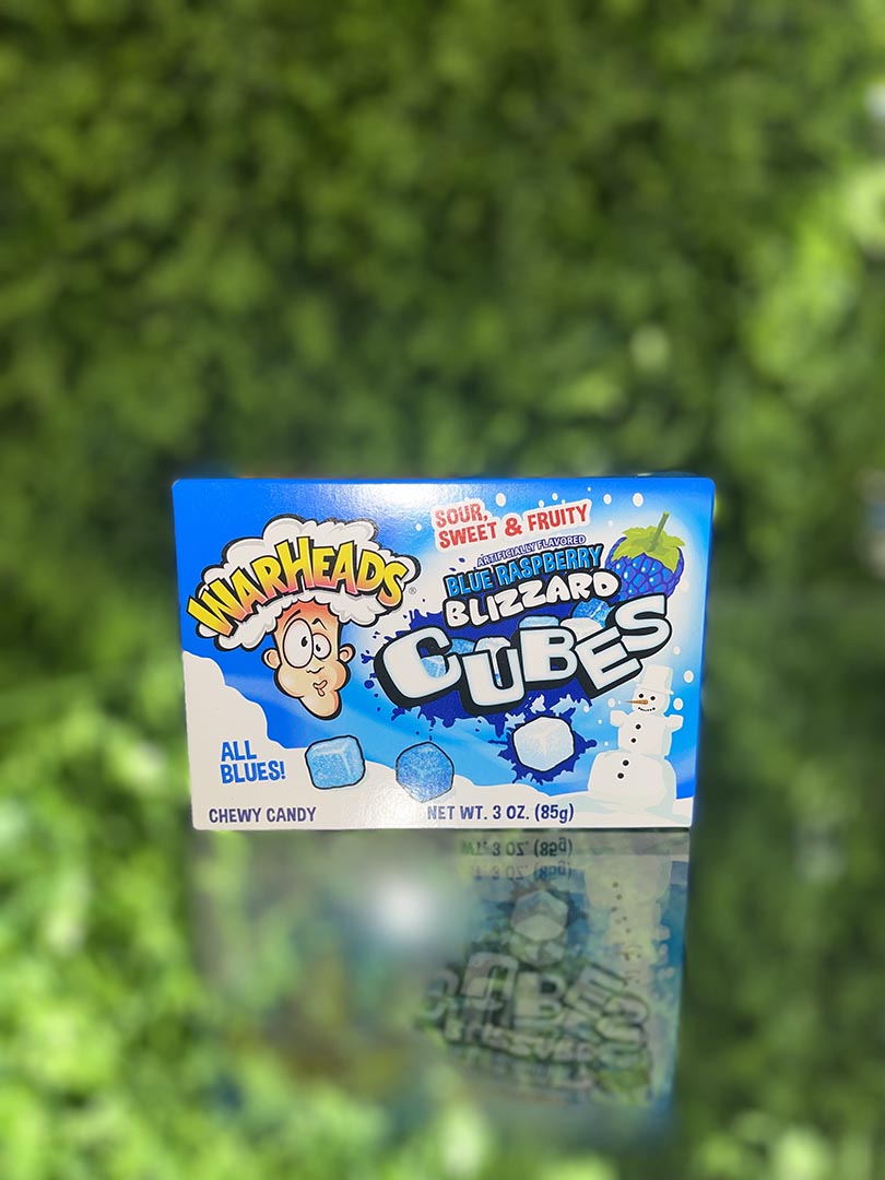 Warheads Blue Raspberry Blizzard Cubes