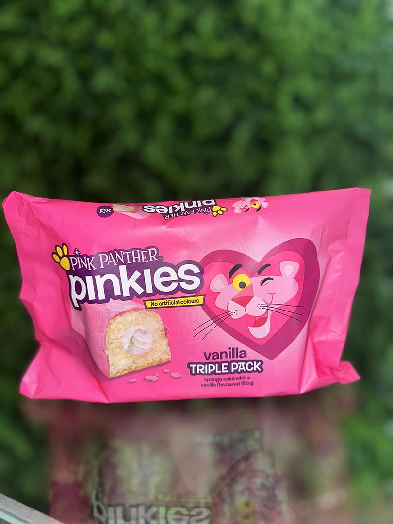 Limited Edition Pink Panthers Twinkies Vanilla Flavor (UK)
