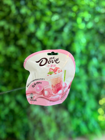 Dove Chocolate Covered Boba Strawberry Flavor (China)