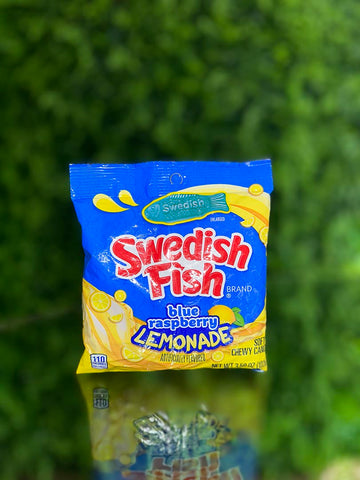 Swedish Fish Blue Raspberry Lemonade Flavor