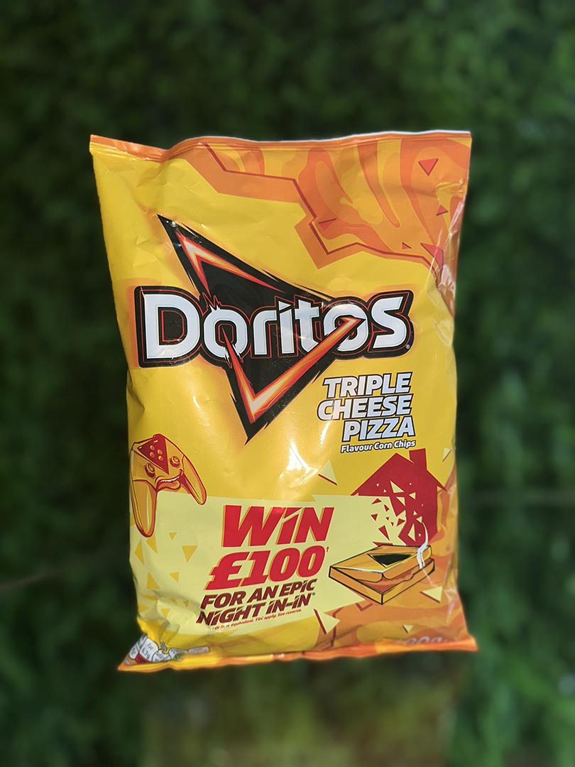 Doritos Triple Cheese Pizza Flavor (Large bag) (UK) BussinSnacks