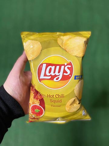 Lay's Hot Chili Squid Flavor (Thailand)