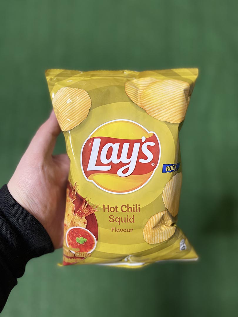 Lay's Hot Chili Squid Flavor (Thailand)